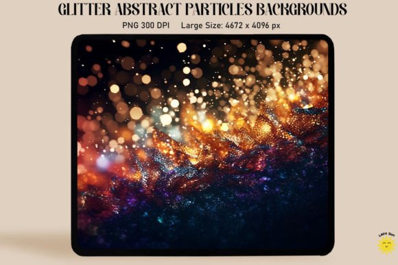 Colorful Glitter Abstract Backgrounds: A Sparkling Asset for Modern Design