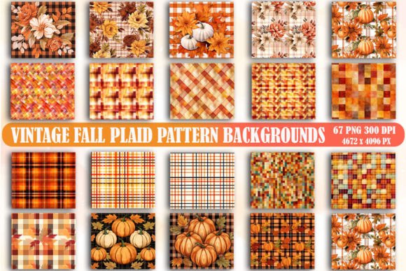 Vintage Fall Plaid Pattern Backgrounds: A Design Deep Dive